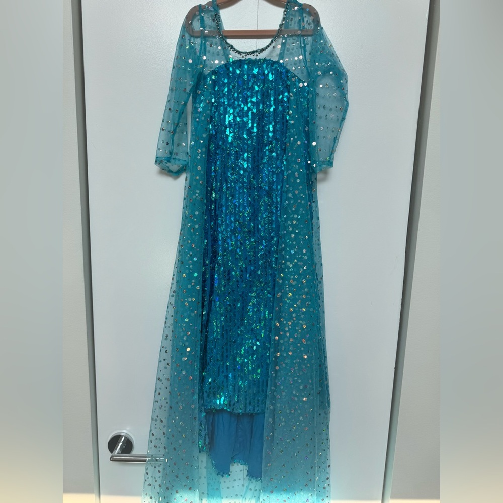 Frozen Elsa Kids Costume 7 yrs